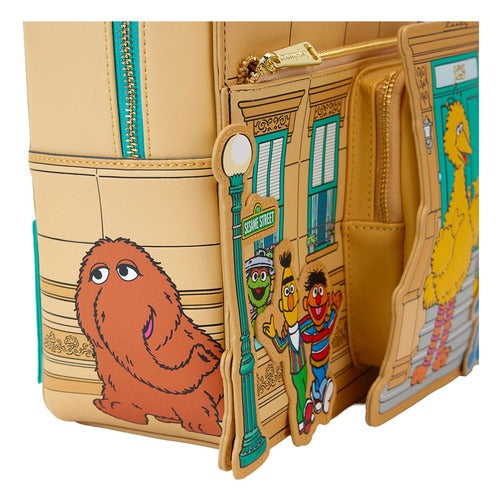 1, Rue Sésame Street by Loungefly Mini sac à dos Corner