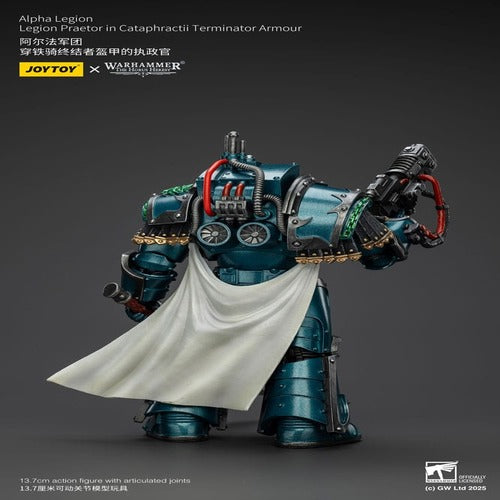 Warhammer The Horus Heresy figurine Alpha Legion Legion Praetor in Cataphractii Terminator Armour 18 cm