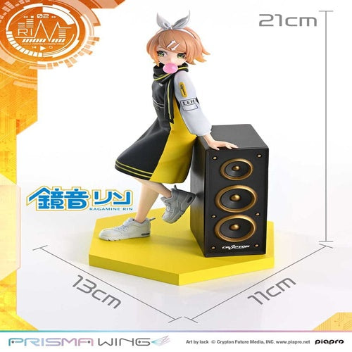 Vocaloid Piapro Characters Prisma Wing PVC Statue 1/7 Kagamine Rin (Art by lack) 21 cm