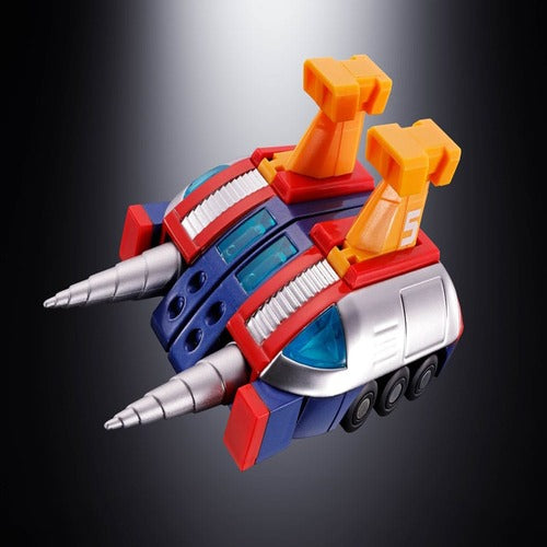 Super Electromagnetic Machine Voltes V figurine Diecast Soul of Chogokin GX50-SP Com-Battler V Chogokin 50th Anniversary Ver. 25 cm