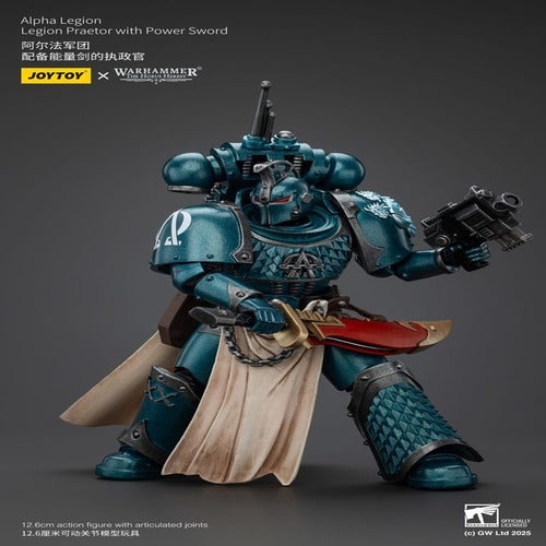 Warhammer The Horus Heresy figurine Alpha Legion Praetor with Power Sword 20 cm