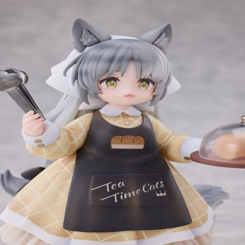 Decorated Life Collection statuette PVC Tea Time Cats - Cat Town Bakery Staff & Customer Set 12 cm