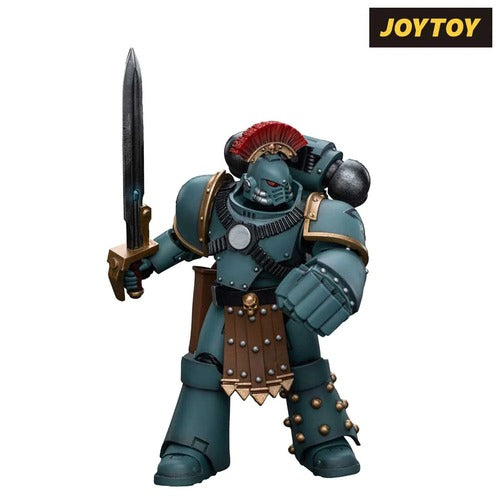 Warhammer The Horus Heresy figurine 1/18 Sons of Horus MKIV Tactical Squad Sergeant with Power Fist 12 cm