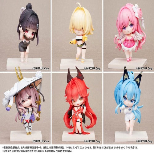 Goddess of Victory: Nikke pack 6 figurines SAC Series Chibi Vol. 2 10 cm