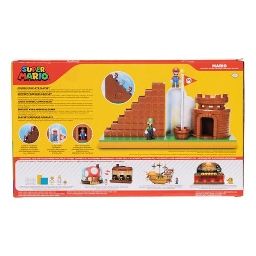 World of Nintendo Super Mario Playset End Level