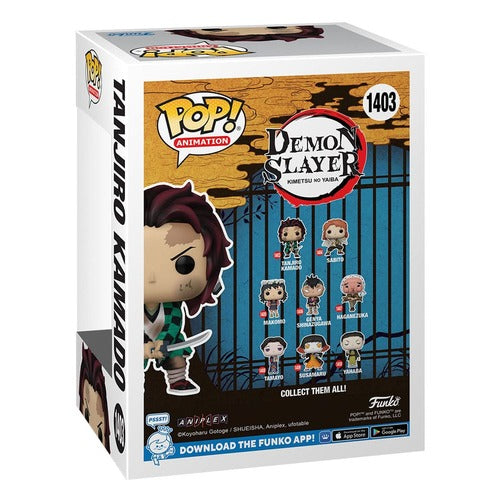 Demon Slayer: Kimetsu no Yaiba POP! Animation figurine Tanjiro (Training) 9 cm