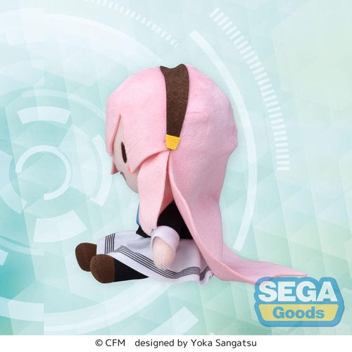 Character Vocal Series 02: Kagamine Rin/Len peluche Fuwa Petit Mini Megurine Luka Uniform Ver. (EX) 16 cm