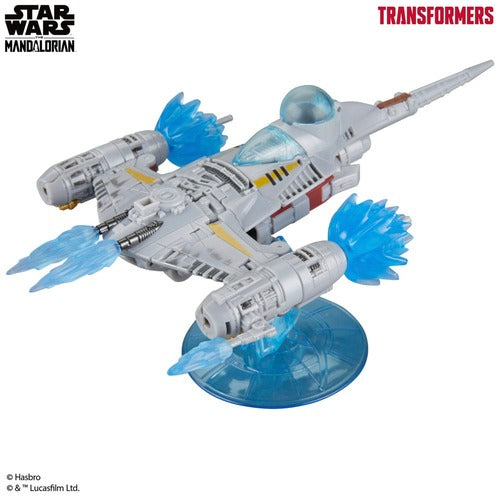 Star Wars x Transformers figurine The Mandalorian / N-1 Starfighter 19 cm