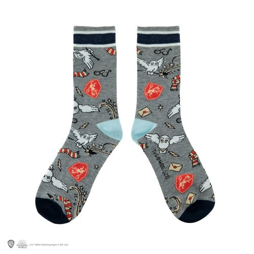 Harry Potter pack 3 paires de chaussettes Hedwig