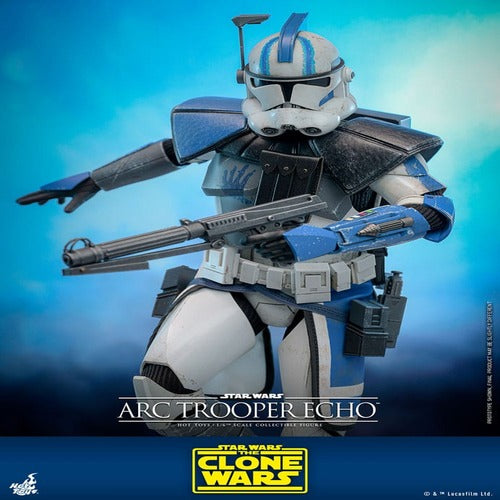 Star Wars: The Clone Wars figurine 1/6 Arc Trooper Echo 30 cm