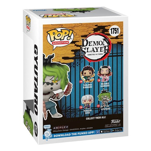 Demon Slayer: Kimetsu no Yaiba POP! Animation Vinyl figurines Gyutaro 9 cm