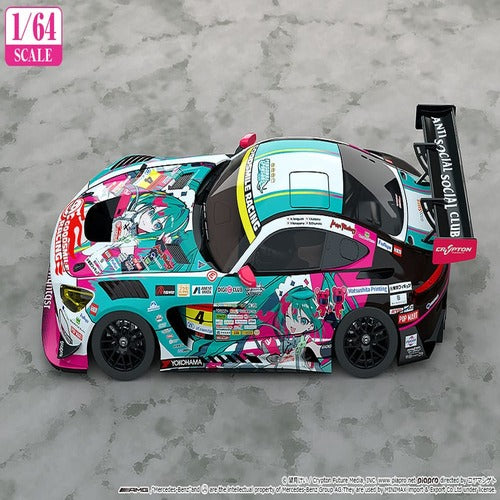 Hatsune Miku GT Project véhicule 1/64 Hatsune Miku AMG 2025 Season Opening Ver. 7 cm