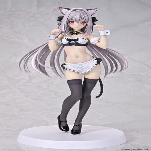 Tsuki ni Yorisou Otome no Sahou statuette PVC 1/6 Luna Sakurakouji Cat Maid Ver. 26 cm