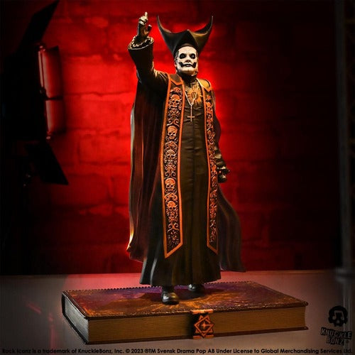Ghost statuette Rock Iconz 1/9 Papa Emeritus IV (Black Robes) 22 cm