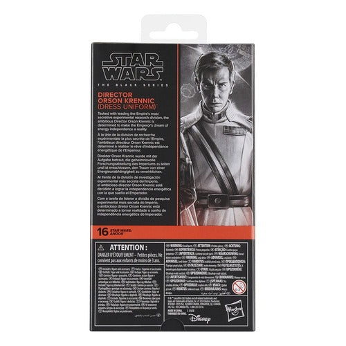 Star Wars: Andor Black Series Actionfigur Director Orson Krennic (Dress Uniform) 15 cm
