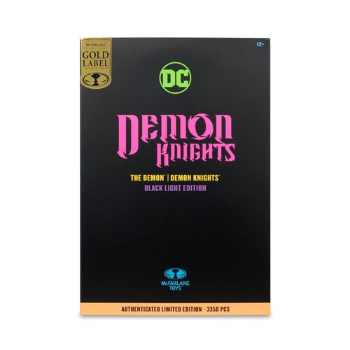 DC Multiverse figurine The Demon (Demon Knights) Black Light Edition (Gold Label) 18 cm