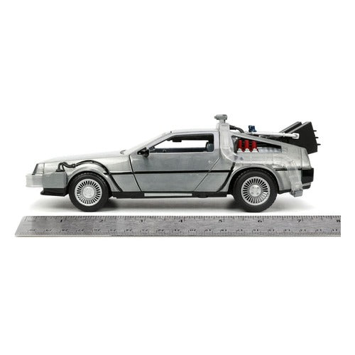 Back to the Future 1/24 Hollywood Rides Back to the Future 1 Time Machine