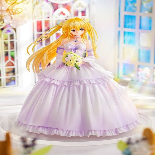 To Love-Ru Darkness statuette PVC 1/7 Golden Darkness Wedding Dress Ver. 23 cm