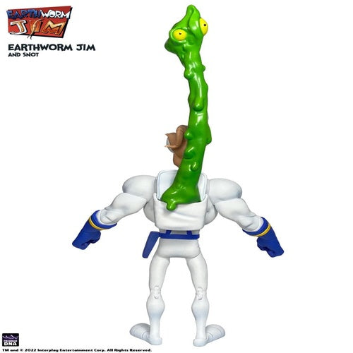 Earthworm Jim Actionfigur Wave 1: Earthworm Jim & Snot 15 cm