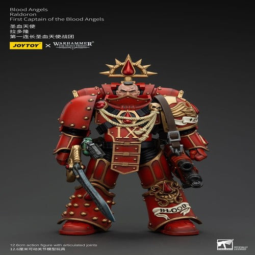 Warhammer The Horus Heresy figurine 1/18 Blood Angels Raldoron First Captain of the Blood Angels 13 cm