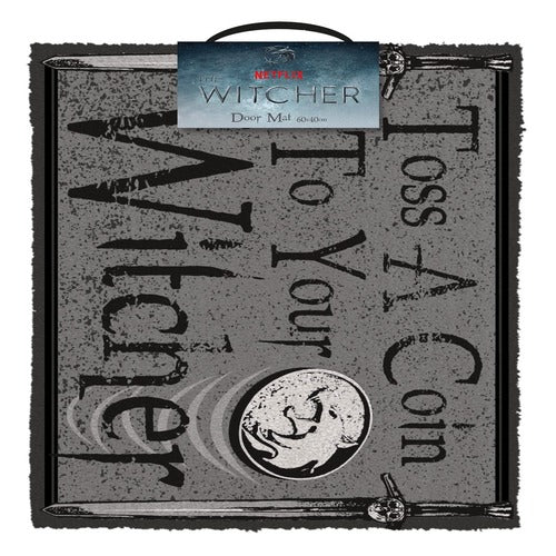The Witcher paillasson Toss a Coin 40 x 60 cm