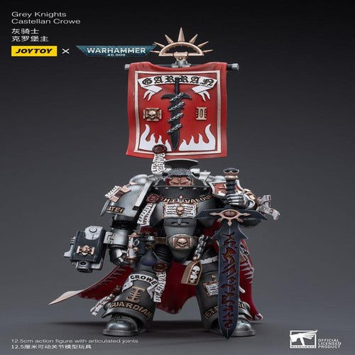 Warhammer 40k figurine 1/18 Grey Knights Castellan Crowe 12 cm