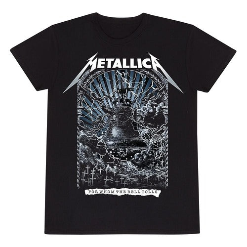 Metallica T-Shirt For Whom The Bells Toll Black (M)