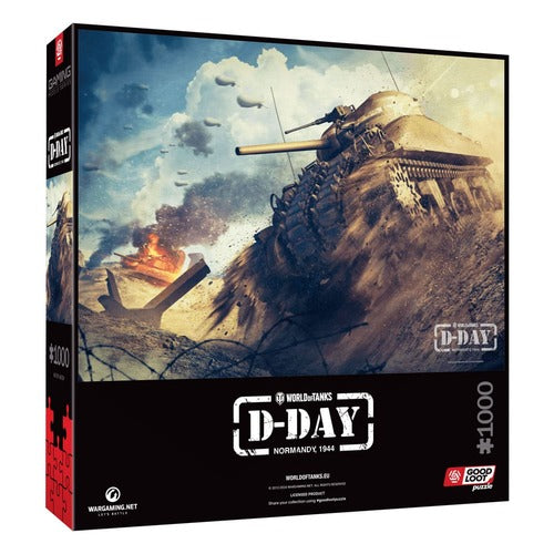 World of Tanks puzzle Gaming D-Day (1000 pièces)