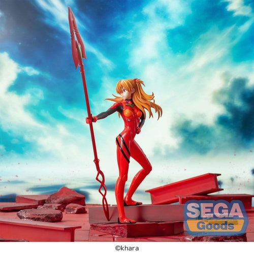 Evangelion: 3.0+1.0 Thrice Upon a Time statuette Luminasta PVC Asuka Shikinami Langley x Spear of Longinus 20 cm