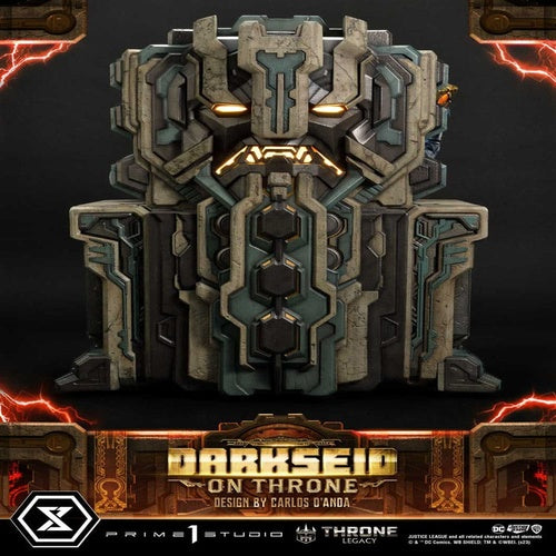 Throne Legacy Series Statue 1/4 Justice League (Comics) Darkseid on Throne Design by Carlos D'Anda Deluxe Bonus Version 65 cm