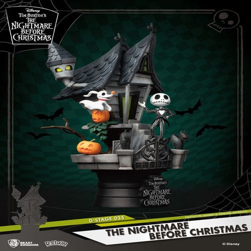 L´étrange Noël de Mr. Jack diorama PVC D-Stage Jack's Haunted House 15 cm