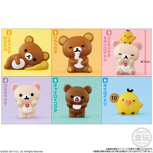 Rilakkuma Friends présentoir mini-figurines 6 cm (12)