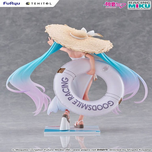 Hatsune Miku GT Project statuette PVC Tenitol 1/7 Racing Miku 2024: Tropical Ver. 21 cm