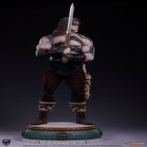 Conan der Barbar Elite Series Statue 1/2 Conan Warpaint Edition 116 cm