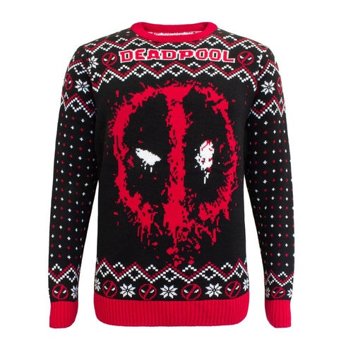 Deadpool Sweatshirt Christmas Jumper Deadpool (XL)