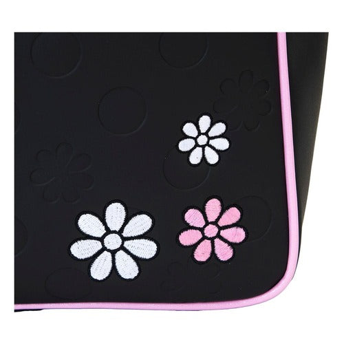 Disney by Loungefly Sac à bandoulière avec porte-monnaie Minnie Floral Rock the Dots