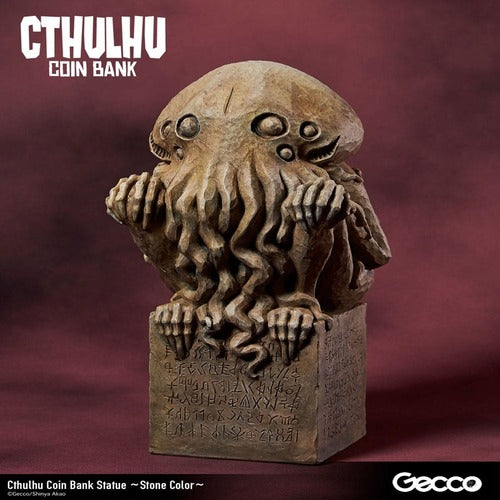 H.P. Lovecraft Cthulhu Mythos tirelire Cthulhu (Stone Color) 24 cm