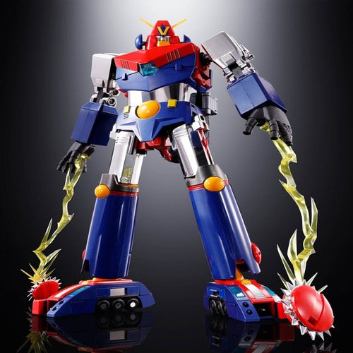 Super Electromagnetic Machine Voltes V figurine Diecast Soul of Chogokin GX50-SP Com-Battler V Chogokin 50th Anniversary Ver. 25 cm