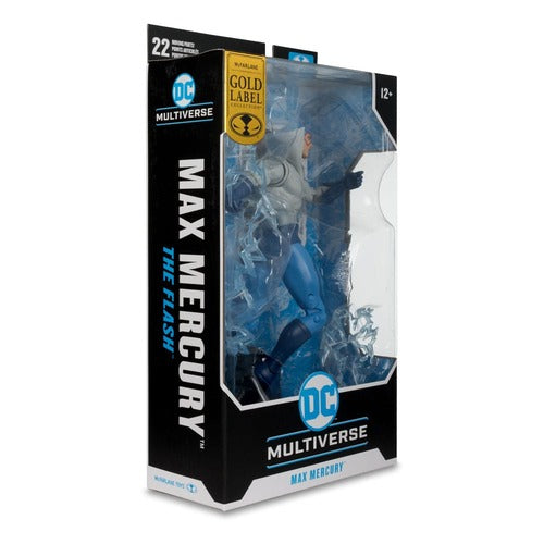 DC Multiverse figurine Max Mercury (The Flash) Gold Label 18 cm