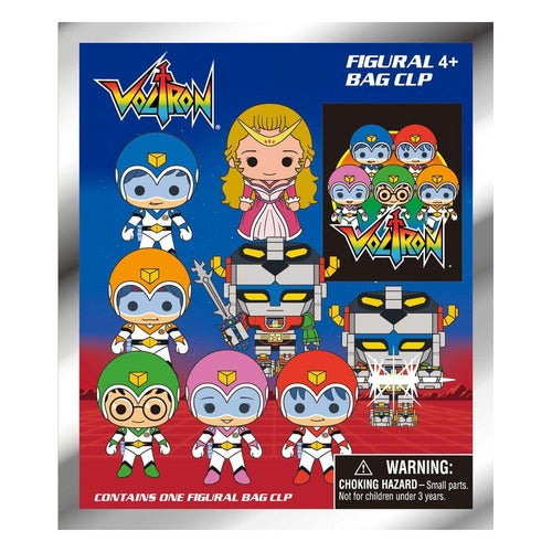 Voltron présentoir porte-clés sac à dos 3D40th Anniversary (24)