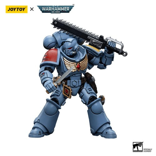 Warhammer 40k figurine 1/18 Space Wolves Intercessors 12 cm