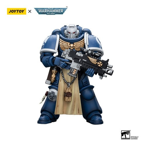 Warhammer 40k figurine 1/18 Ultramarines Sternguard Veteran with Bolt Rifle 12 cm