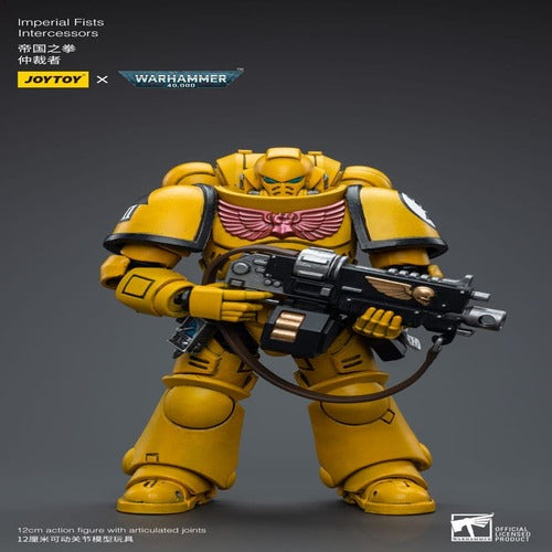 Warhammer 40k figurine 1/18 Imperial Fists Intercessors 12 cm