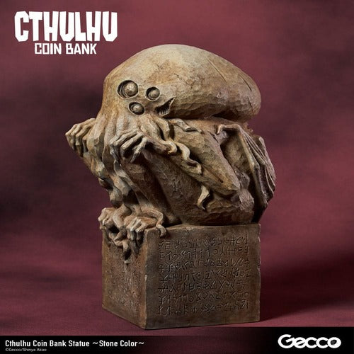 H.P. Lovecraft Cthulhu Mythos tirelire Cthulhu (Stone Color) 24 cm