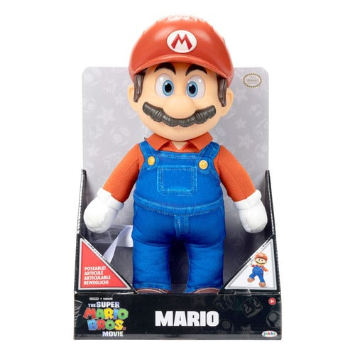 Super Mario Bros. le film peluche Mario 30 cm