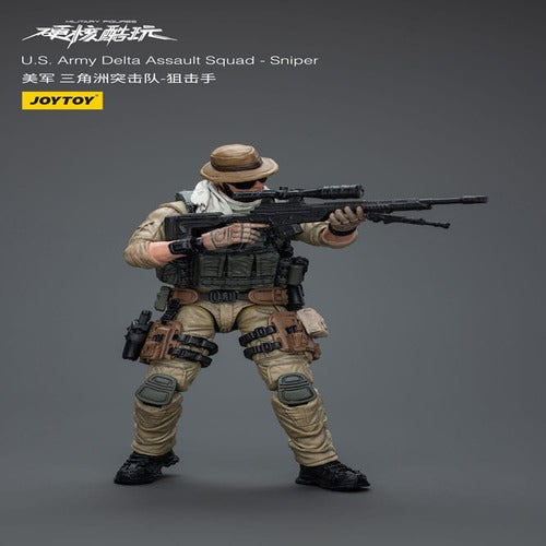 Hardcore Coldplay figurine 1/18 U.S. Army Delta Assault Squad Sniper 11 cm