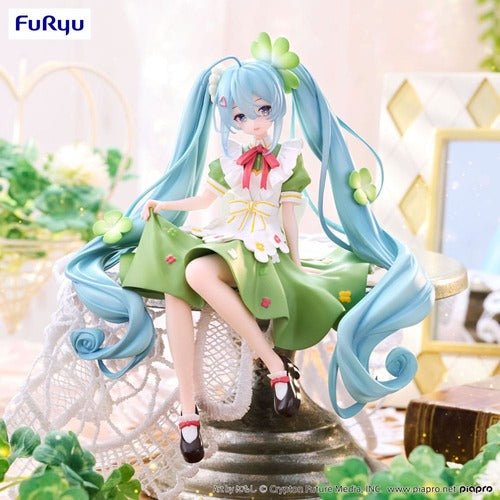 Hatsune Miku statuette PVC Noodle Stopper Flower Fairy Clover 15 cm