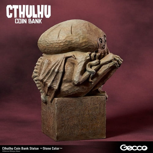 H.P. Lovecraft Cthulhu Mythos tirelire Cthulhu (Stone Color) 24 cm