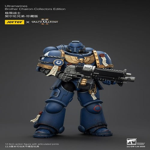 Warhammer 40,000: Space Marine 2 figurine Ultramarines Brother Chairon Collectors Edition 13 cm