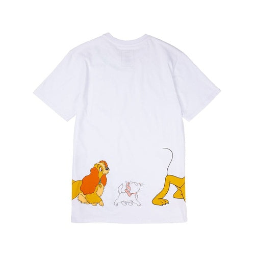 Disney by Loungefly Tee T-Shirt Unisexe Dogs & Cats (L)